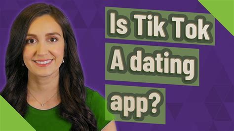 is tiktok a dating site